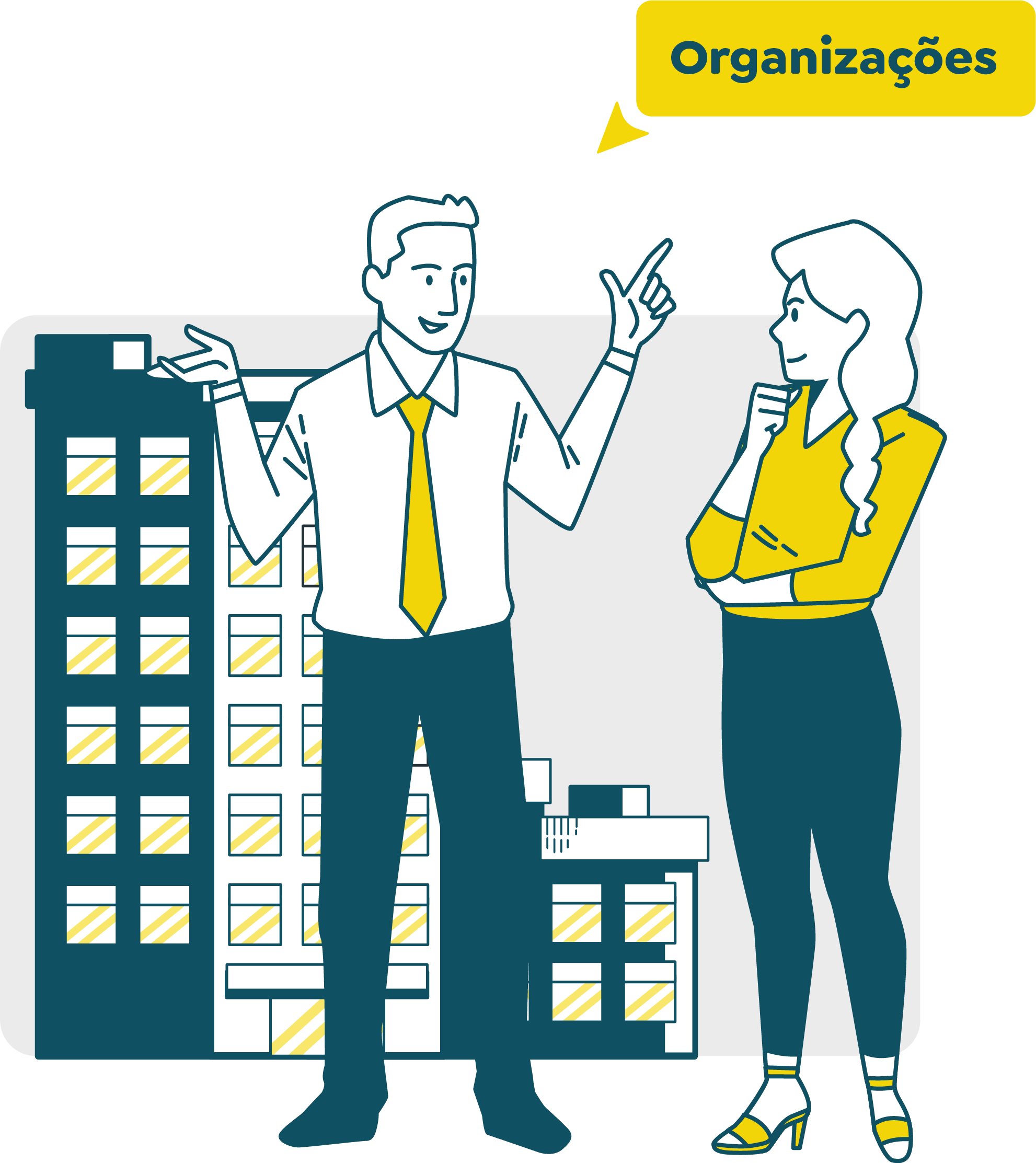 Imagem ilustrativa da página Organizações