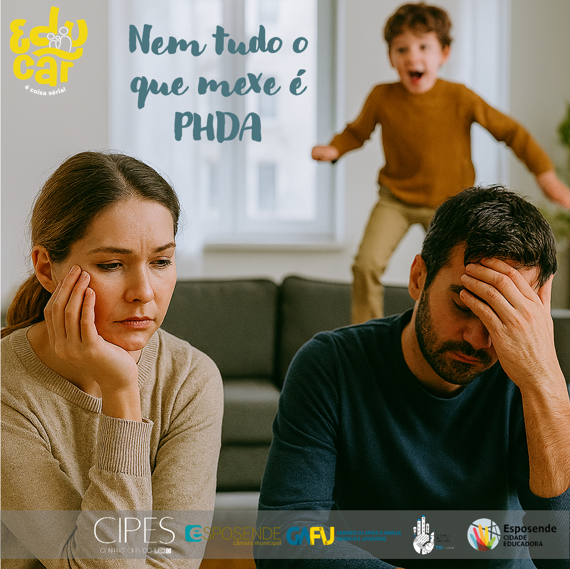 Imagem do módulo Nem tudo o que mexe é PHDA