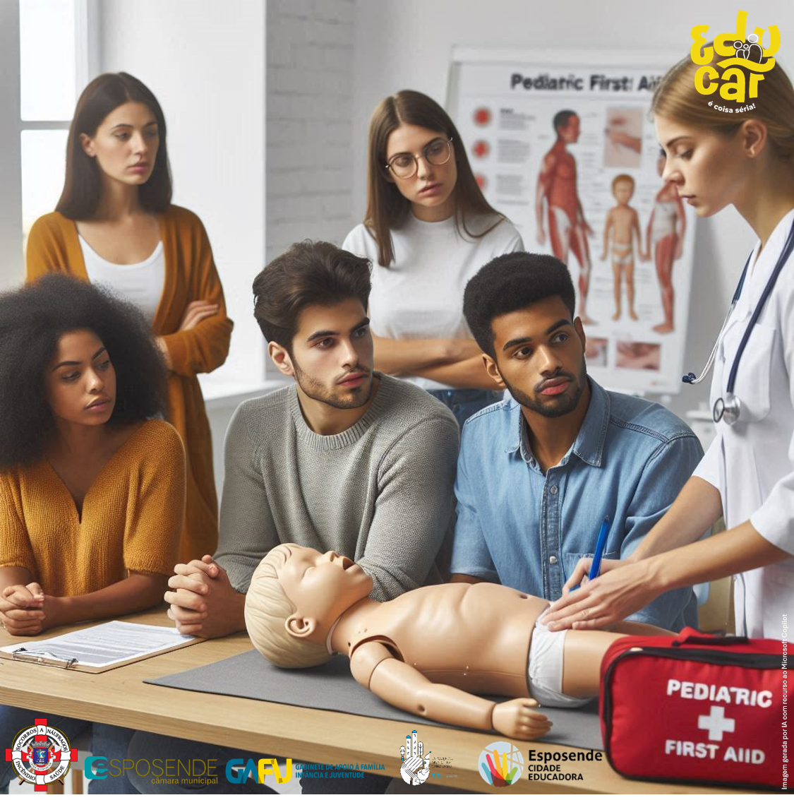 Imagem do módulo Suporte Básico de Vida Pediátrico