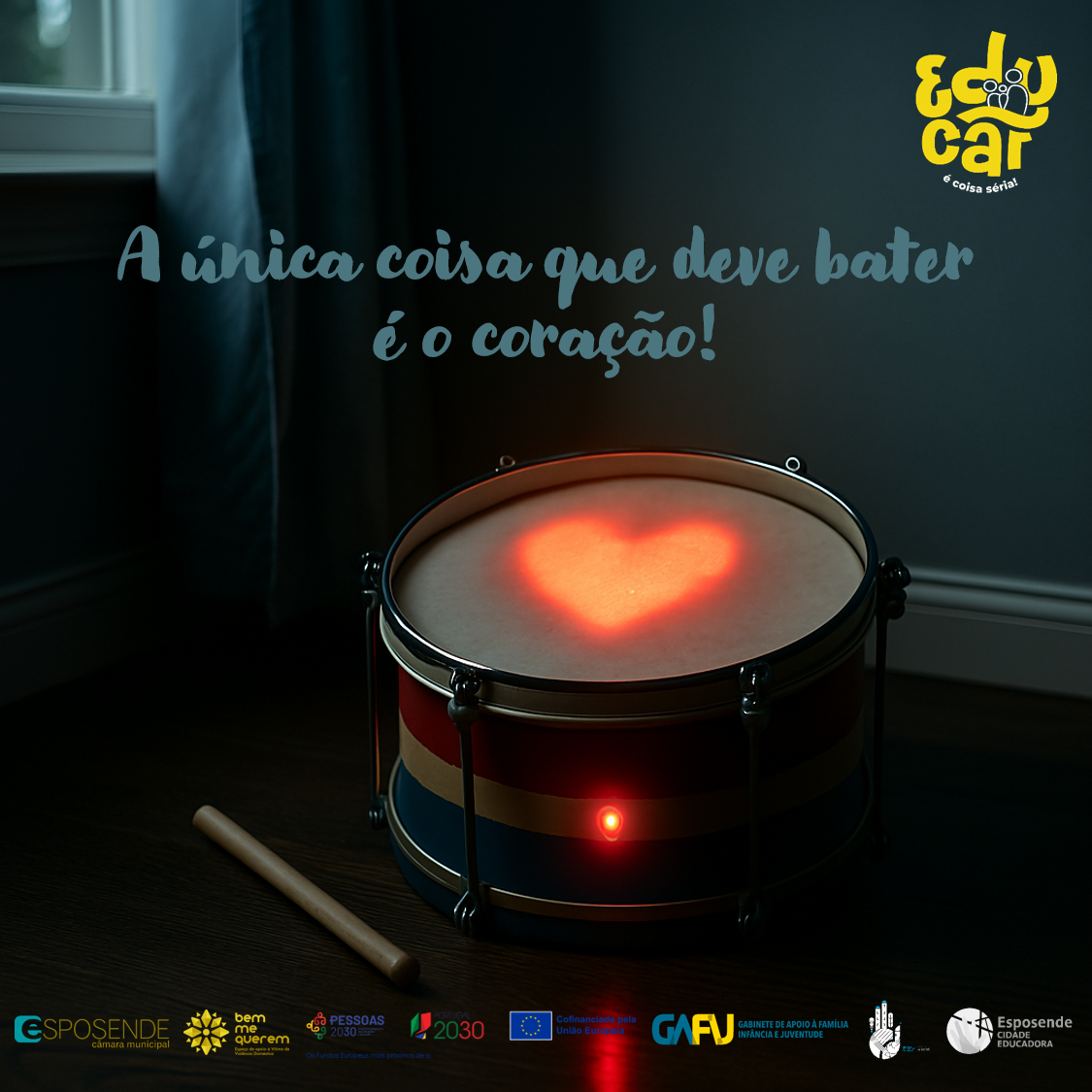 Imagem do módulo A única coisa que deve bater é o coração!