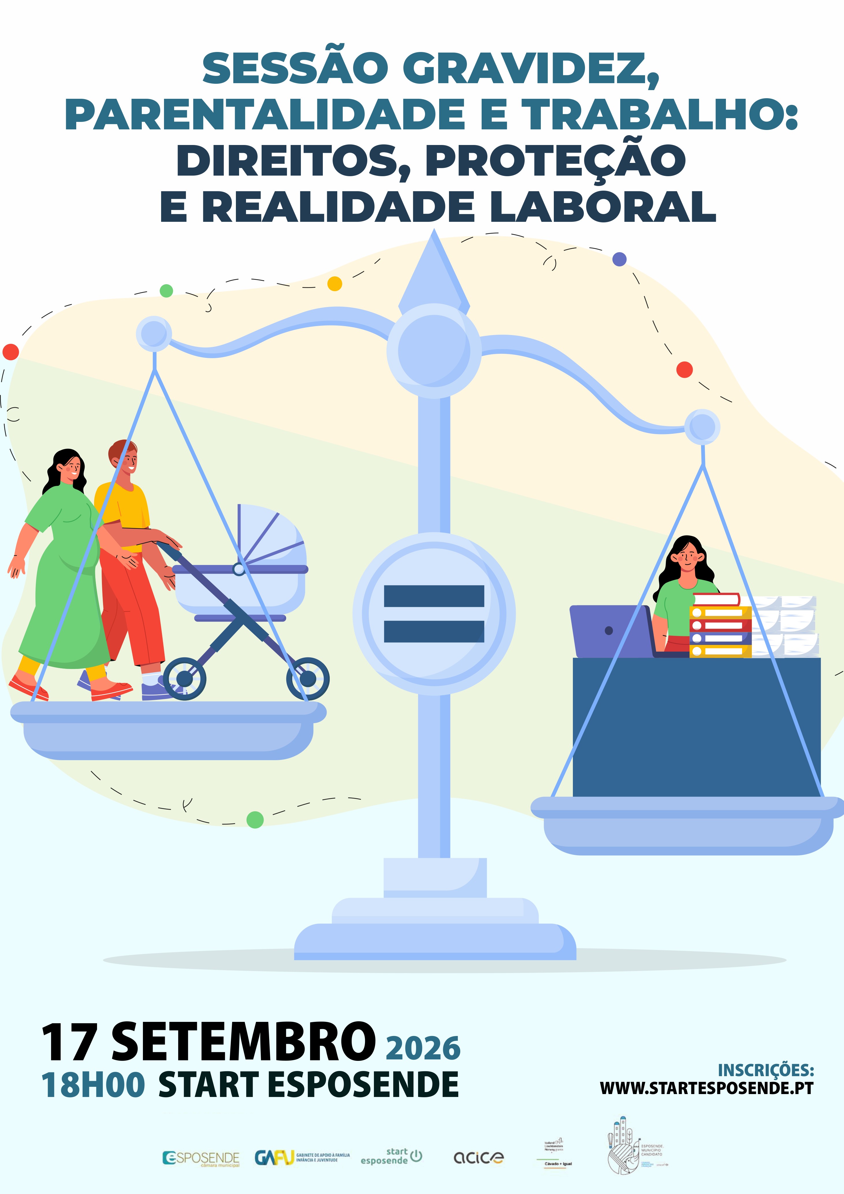 Imagem do módulo Gravidez, parentalidade e trabalho: Direitos, proteção e realidade laboral